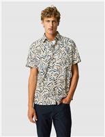 Regular Fit Pure Cotton Short Sleeve Shirt