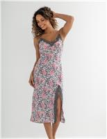 Satin & Lace Strappy Chemise