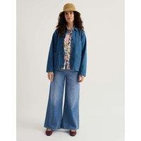 Seasalt Cornwall Denim Collared Jacket Denim