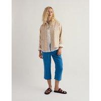 Seasalt Cornwall Denim Collared Jacket Natural