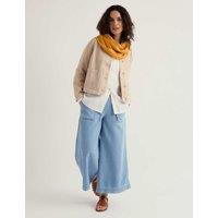 Seasalt Cornwall Pure Linen Relaxed Lightweight Jacket Natural