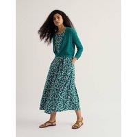 Seasalt Cornwall Pure Cotton Pointelle Cardigan Teal