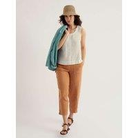 Seasalt Cornwall Pure Linen Vest White