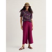 Seasalt Cornwall Pure Cotton Floral T-Shirt Navy Mix