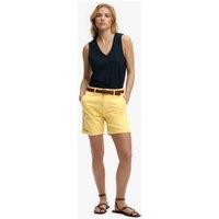Superdry & Co Cotton Rich Chino Shorts Yellow
