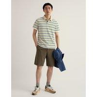 Seasalt Cornwall Pure Cotton Striped Polo Shirt Multi