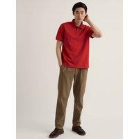 Seasalt Cornwall Pure Cotton Polo Shirt Red