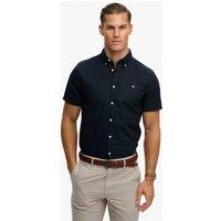Superdry & Co Relaxed Fit Short Sleeve Oxford Shirt Navy