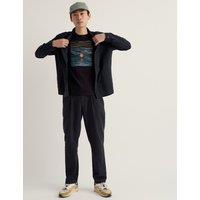 Seasalt Cornwall Pure Cotton Sunset Graphic T-Shirt Black Mix