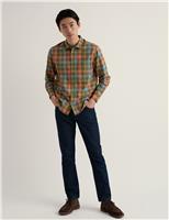 Seasalt Cornwall Relaxed Fit Pure Cotton Checked Shirt Multi