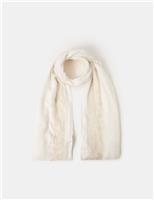 Embroidered Sequin Scarf