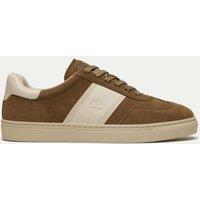 Timberland Lisbon Leather Lace Up Trainers White Mix