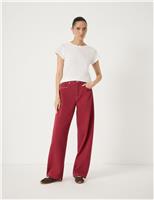 Saskia Mid Rise Barrel Jeans