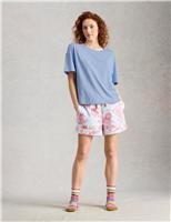 Cotton Modal Embroidered Pyjama Top