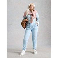 White Stuff Mid Rise Carrot Leg Jeans Denim