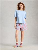 Pure Cotton Floral Pyjama Shorts