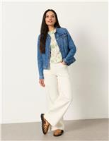 Denim Cropped Jacket