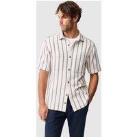Rodd & Gunn Melford Cotton Rich Striped Shirt Natural Mix