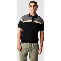 Rodd & Gunn Barret Reef Pure Cotton Knitted Polo Shirt Charcoal Mix