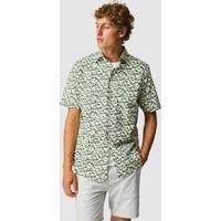 Rodd & Gunn Bendigo Pure Cotton Printed Shirt Khaki