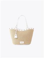 Carvela Top Handle Tote Bag White
