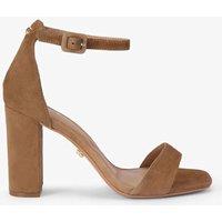 Carvela Suede Block Heels Brown