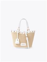 Carvela Top Handle Tote Bag Beige