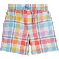 Frugi Pure Cotton Checked Shorts (2-10 Yrs) Multi