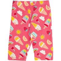 Frugi Cotton Rich Ice Cream Cycling Shorts (1-10 Yrs) Pink