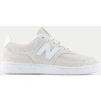 New Balance Leather Side Detail Trainers Soft White