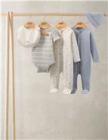 5 Piece Cotton Rich Gift Set (6lbs-9 Mths)