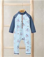 Octopus Long Sleeve Swim All In One (0-3 Yrs)