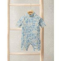Mamas & Papas Toucan Rashsuit Swim All In One (0-3 Yrs) Blue