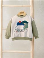 Wild and Free Boucle Sweatshirt (0-3 Yrs)