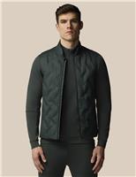 Castore Water Resistant Quilted Gilet Dark Green