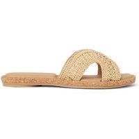 REEF Willow Paisley Sliders Natural