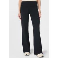Sweaty Betty All Day High Waisted Wide Leg Trousers Black