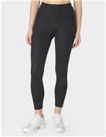 Sweaty Betty All Day Active Animal Print 7/8 Leggings Black/Black