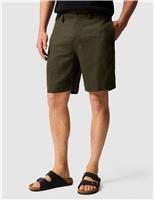 Rodd & Gunn Pure Linen Shorts Dark Green