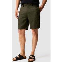 Rodd & Gunn Pure Linen Shorts Dark Green