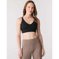Girlfriend Collective Float Gigi Non Wired Sports Bra Black