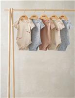 5 Pack Cherry Bodysuits (7lbs-24 Mths)