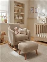 Mamas & Papas Alma Nursing Chair and Stool Brown