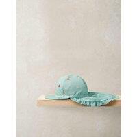 Mamas & Papas Strawberry Peaked Sun Hat (0-36 Mths) Blue
