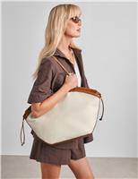 Canvas Top Handle Tote Bag