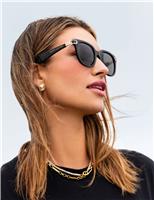 Katie Loxton Square Sunglasses Green