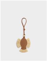 Raffia Fish Bag Charm