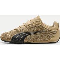 Puma Catch Soleil Topcat Animal Print Trainers Brown Mix