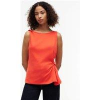 Tommy Hilfiger Pure Cotton Knot Front Top Red