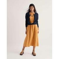 Seasalt Cornwall Pure Cotton Pointelle Relaxed Cardigan Navy